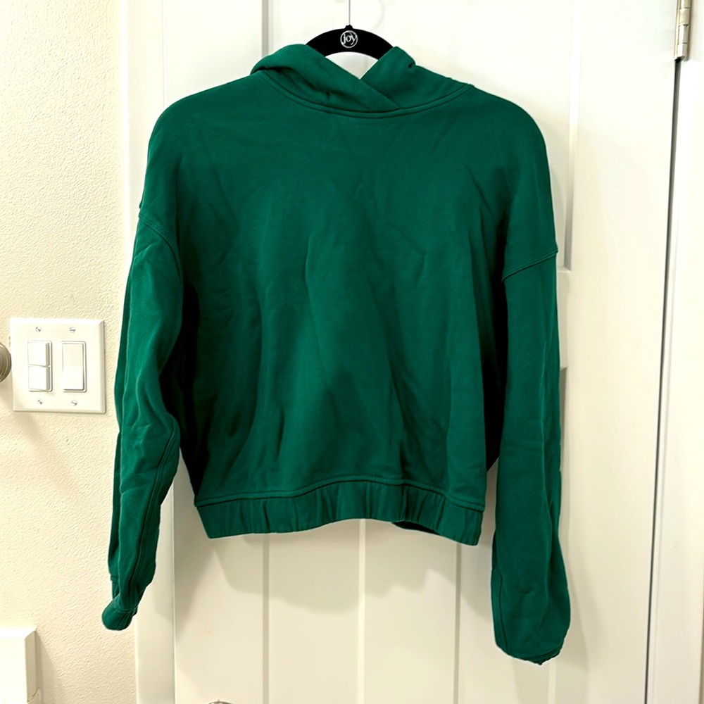 lululemon athletica Green Hooded Sweatshirt